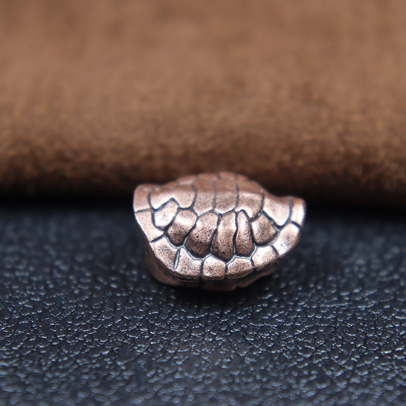 Longevity Turtle Shell Beard Bead