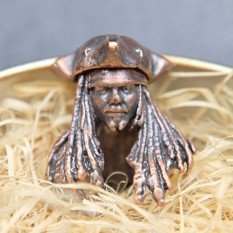 Pirates Captain Figurines Brass Beard Bead