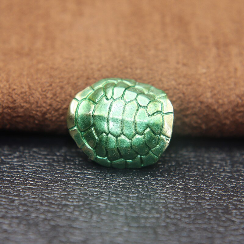 Longevity Turtle Shell Beard Bead