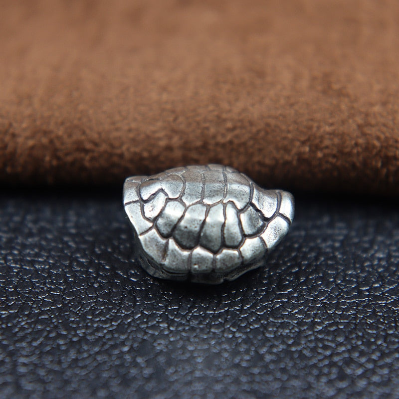 Longevity Turtle Shell Beard Bead