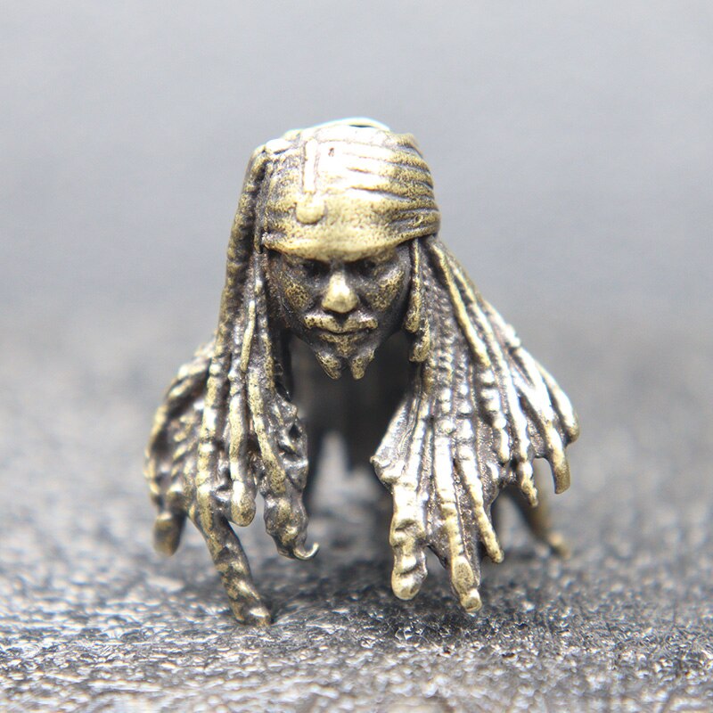 Pirates Captain Figurines Brass Beard Bead