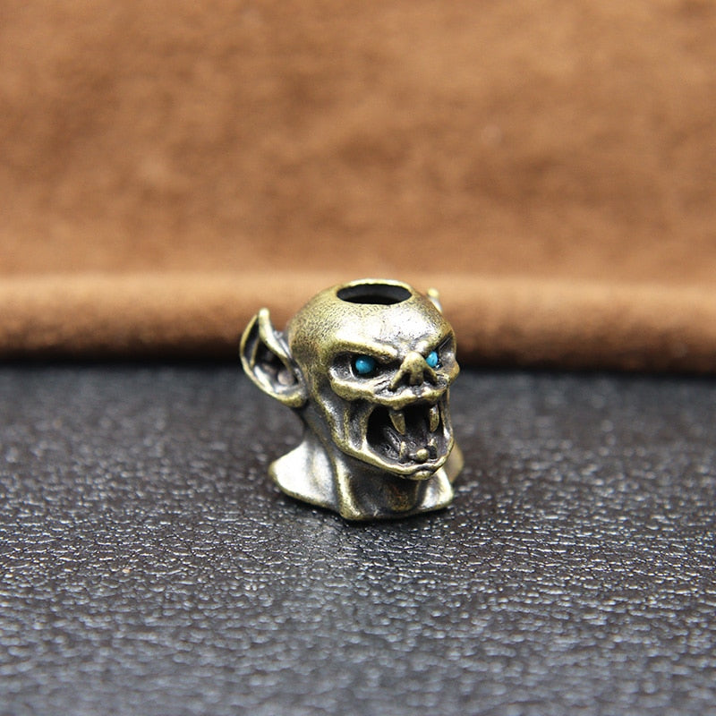 Blue Eyes Vampire Beard Bead