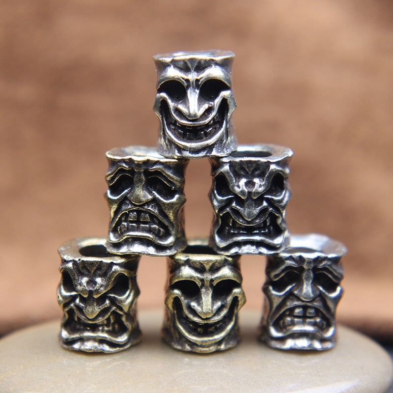 Facial Expressions Beard Bead