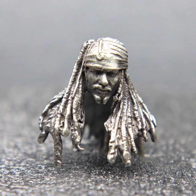 Pirates Captain Figurines Brass Beard Bead