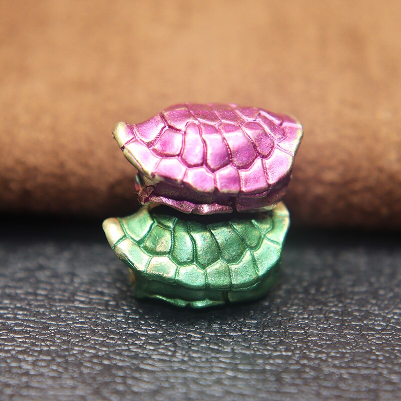 Longevity Turtle Shell Beard Bead