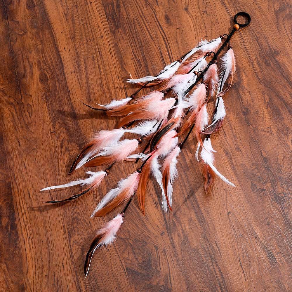 Bohemian Feather Headband