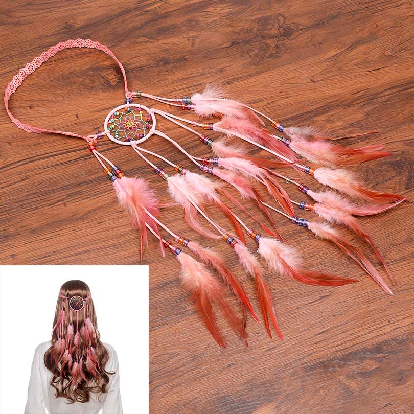 Feather Bohemian Hair Band