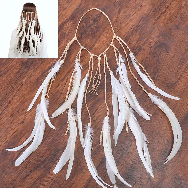 Feather Bohemian Hair Band