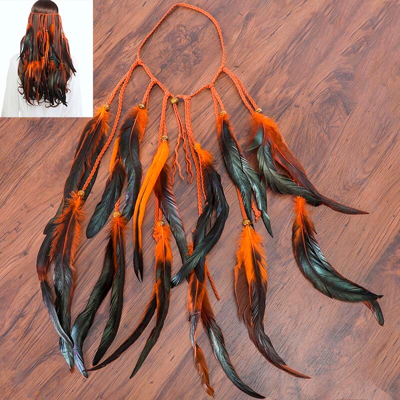 Feather Bohemian Hair Band