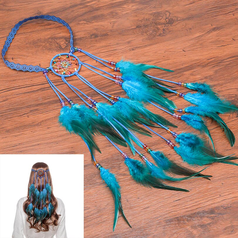 Feather Bohemian Hair Band