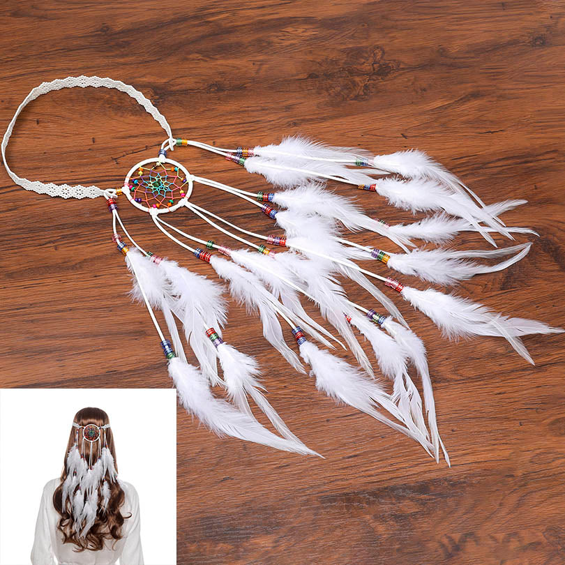 Feather Bohemian Hair Band