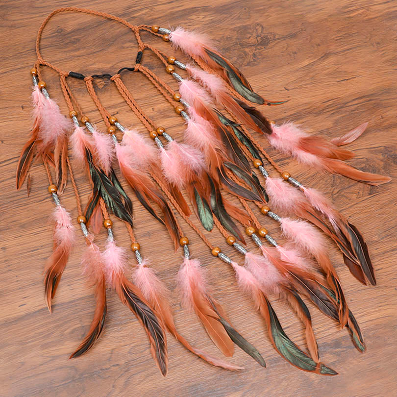 Feather Bohemian Hair Band