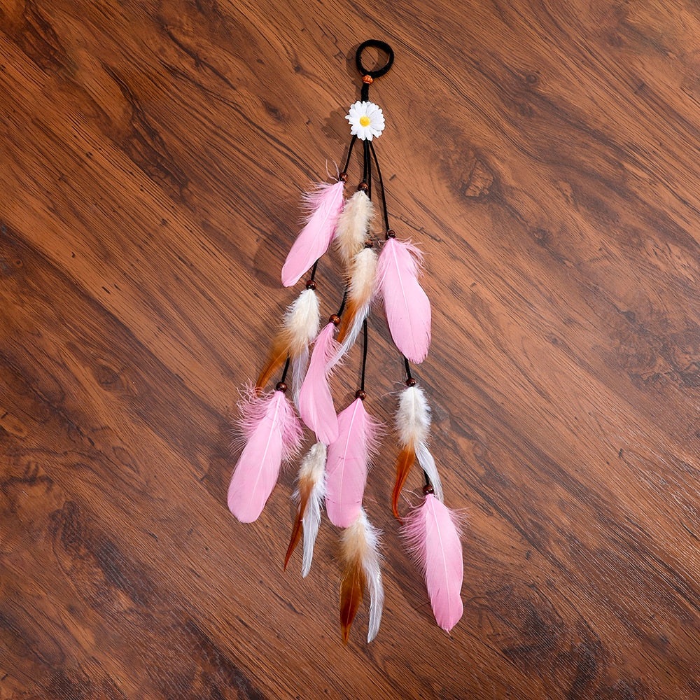 Bohemian Feather Headband