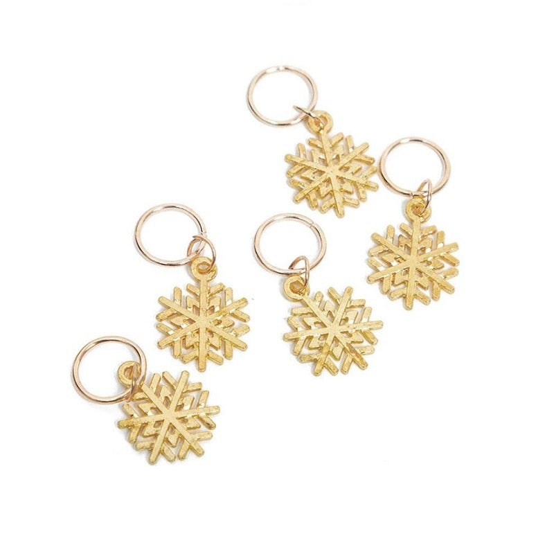 Hottest 5pcs/Lot Pendant Gold and Silver Hair Jewelry