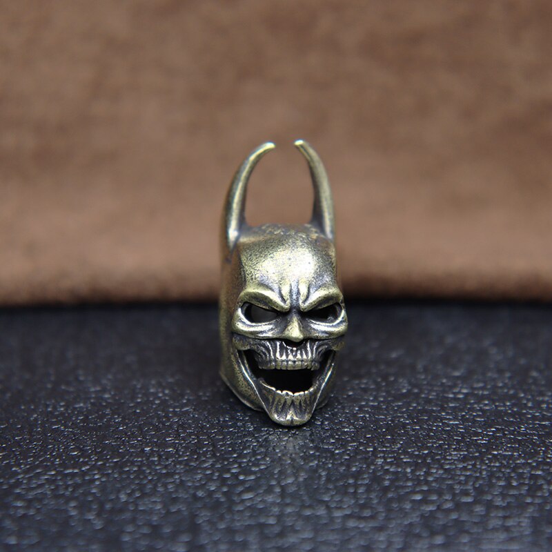 Comic Superhero Skull Beard Bead