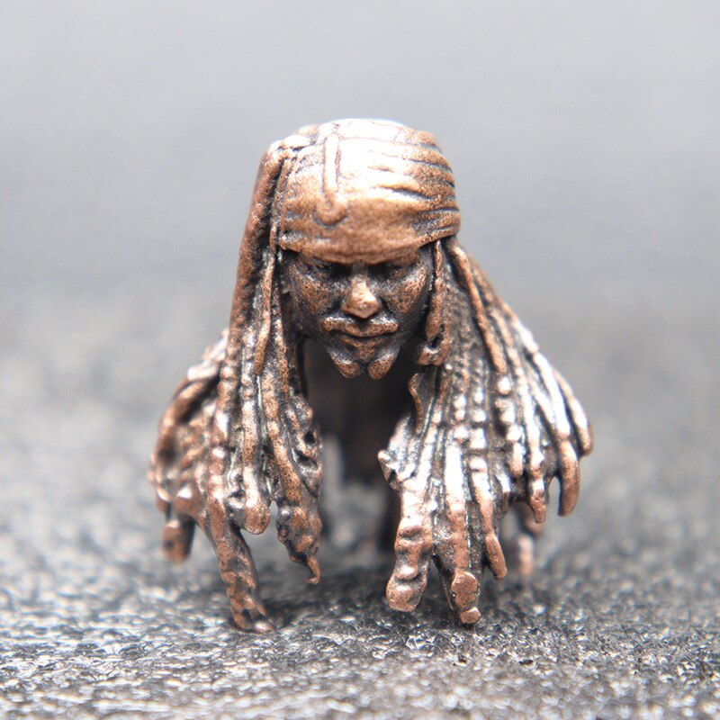 Pirates Captain Figurines Brass Beard Bead