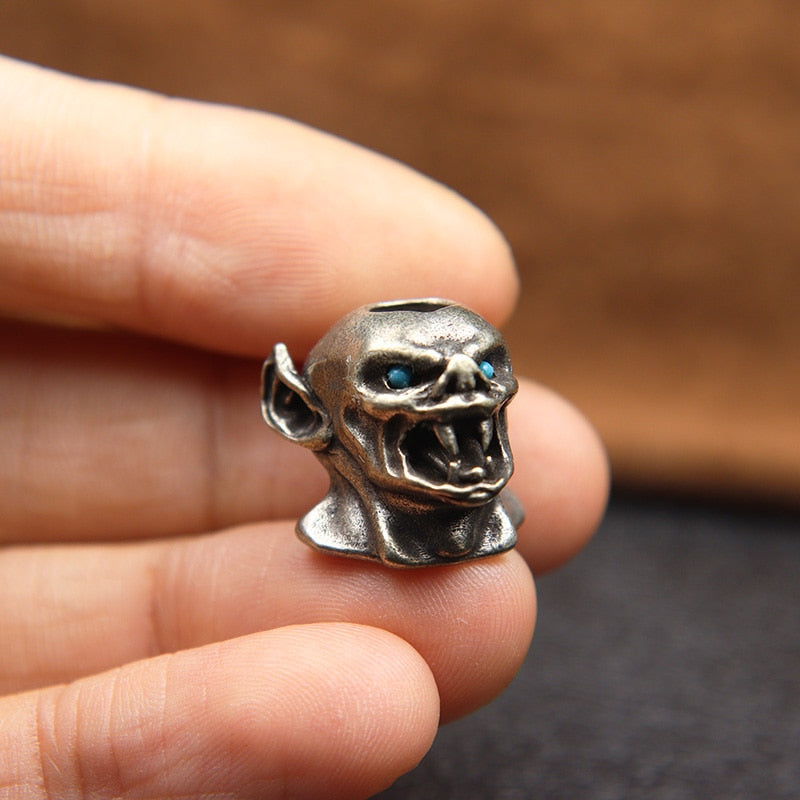 Blue Eyes Vampire Beard Bead