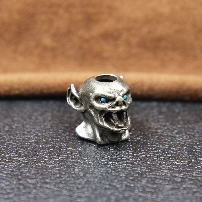 Blue Eyes Vampire Beard Bead