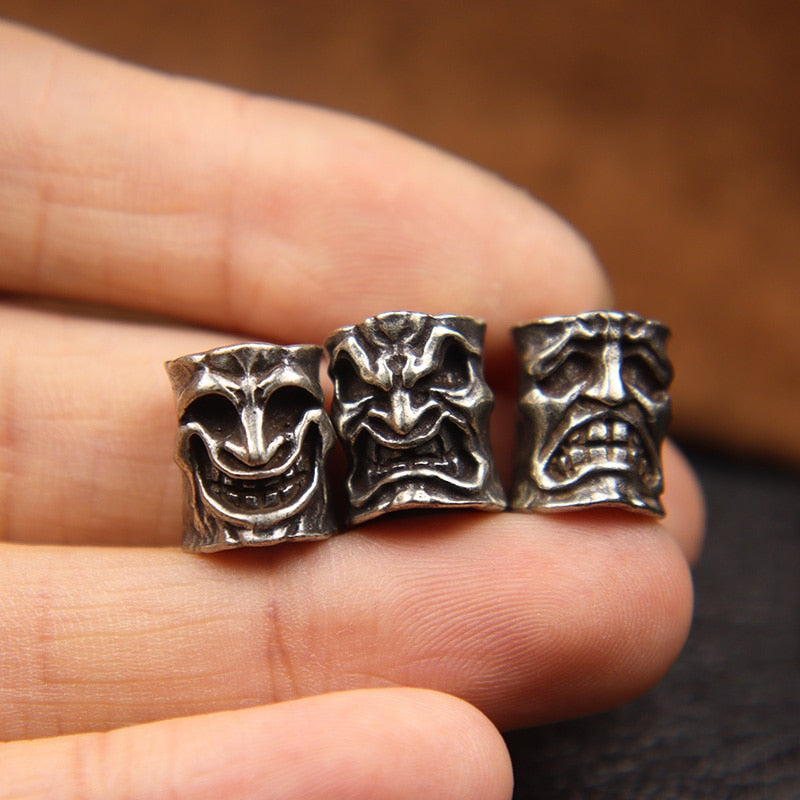 Facial Expressions Beard Bead