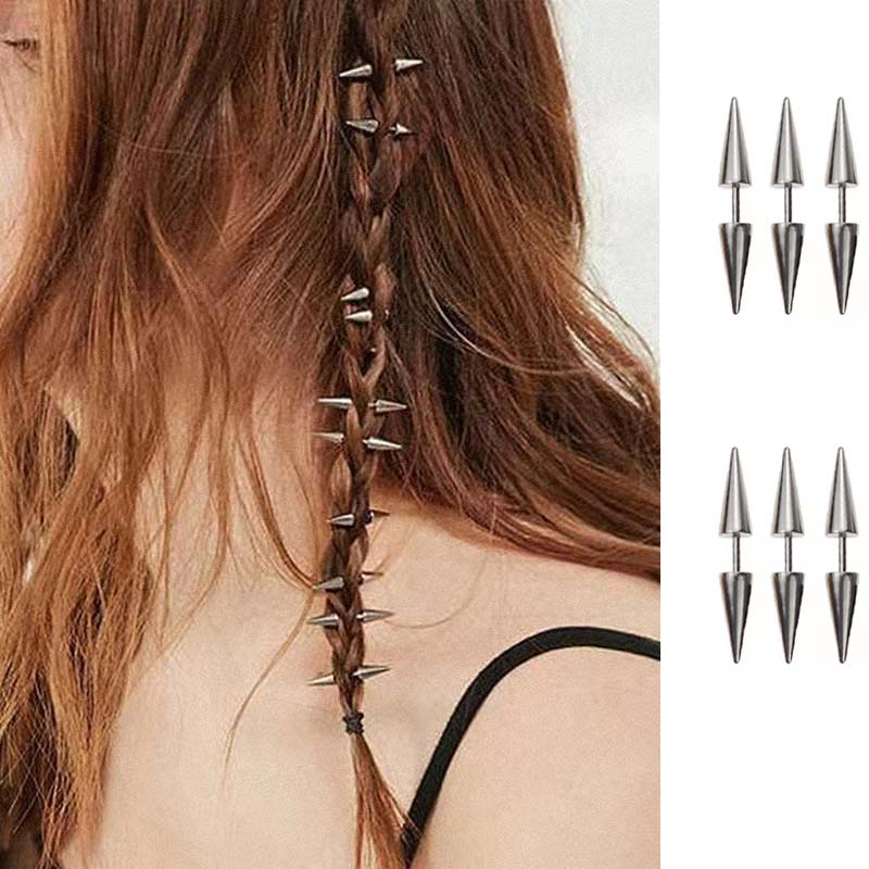 Rebel Stainless Steel Hair Spikes