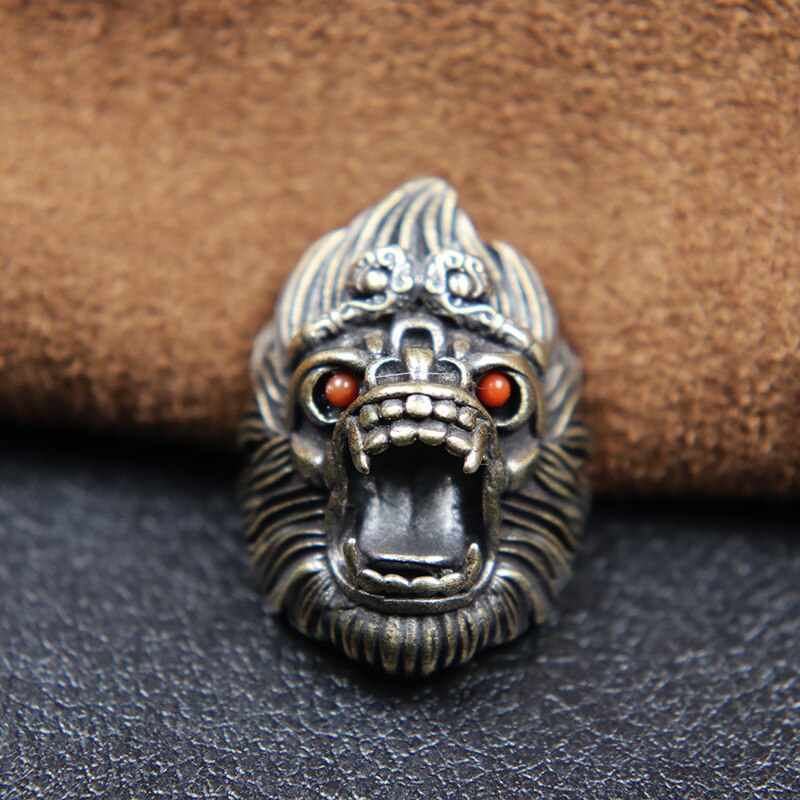 Monkey King Fighting Buddha Beard Bead