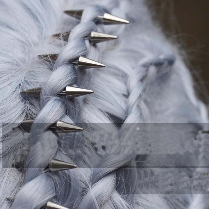 Rebel Stainless Steel Hair Spikes