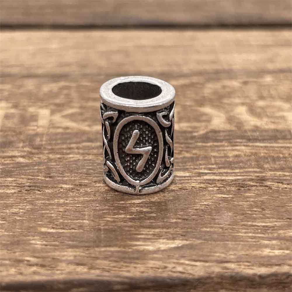 Rebel Viking Runes Beard Beads!