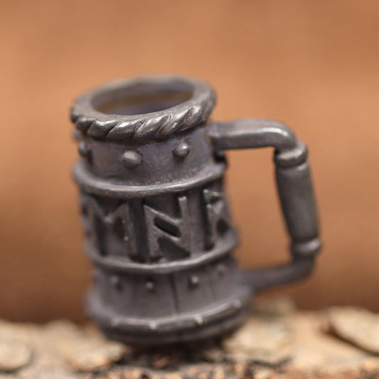 Viking Wine Glass Beard Bead