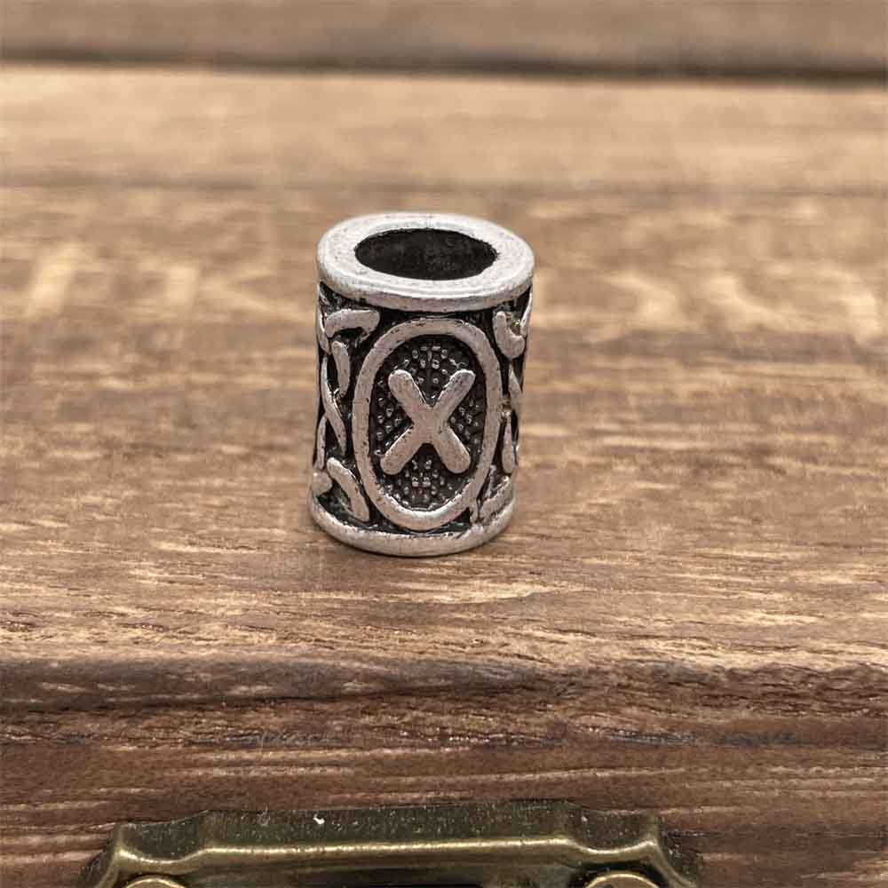 Rebel Viking Runes Beard Beads!