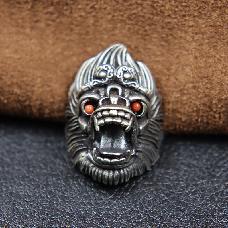 Monkey King Fighting Buddha Beard Bead