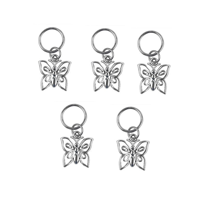 Hottest 5pcs/Lot Pendant Gold and Silver Hair Jewelry