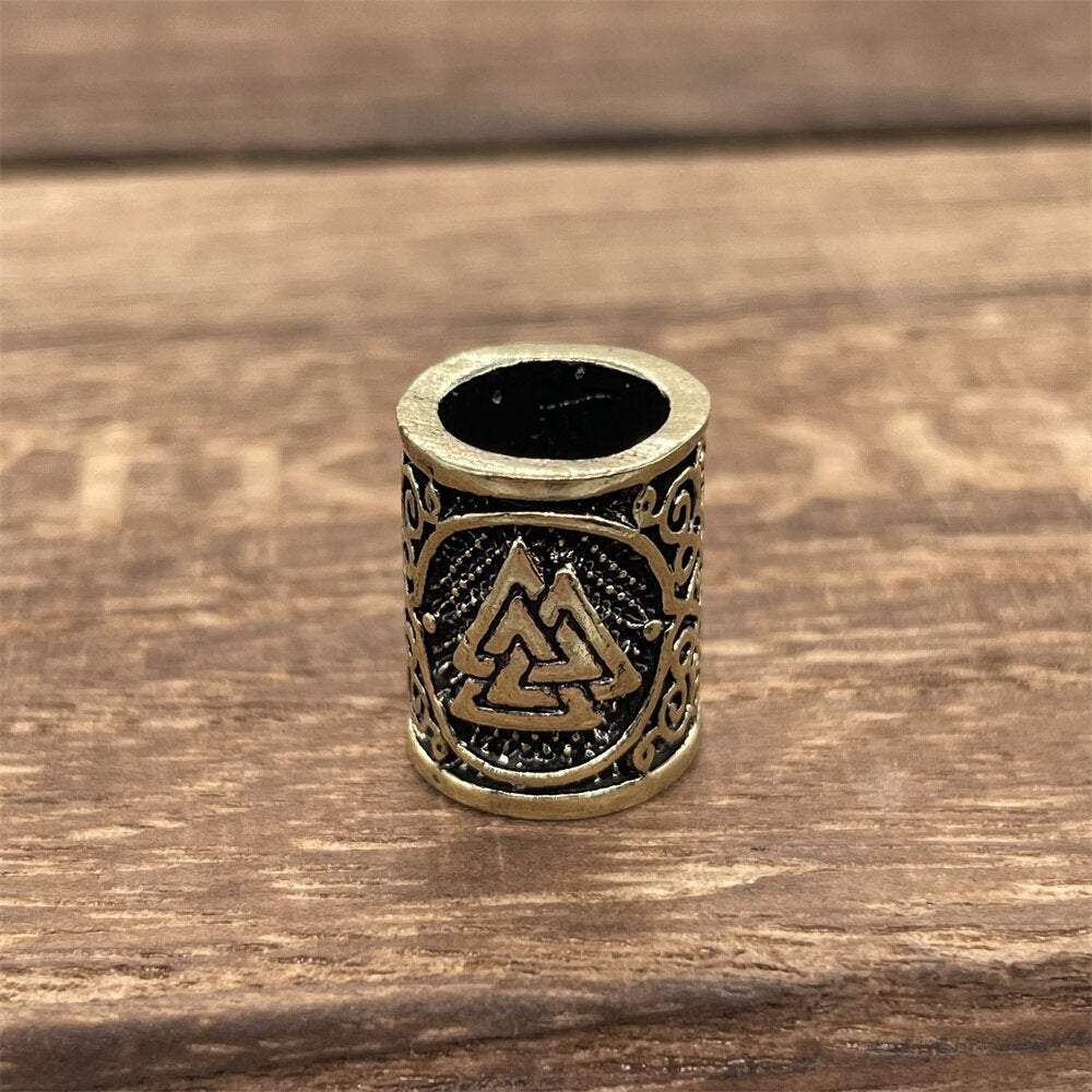 Rebel Viking Runes Beard Beads!