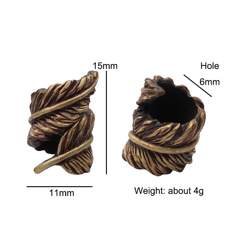 Feather Beard Bead