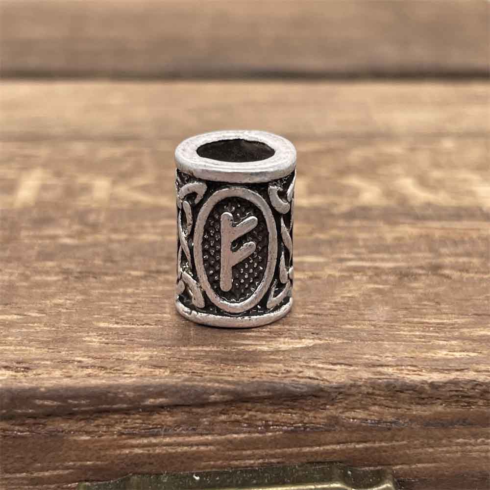 Rebel Viking Runes Beard Beads!